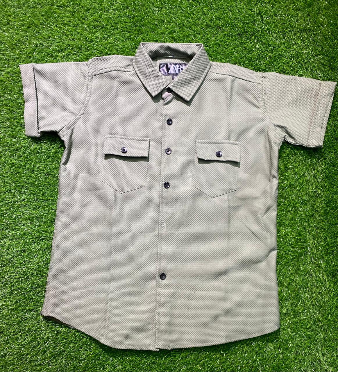 Short Sleeves Shirts For Boys